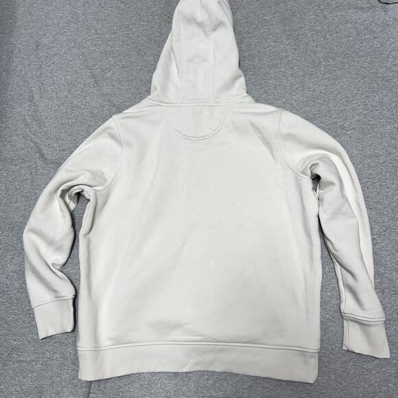 Carhartt Women’s Midweight Hoodie Sweatshirt Floral Patch Beige Relaxed XL - Picture 6 of 6